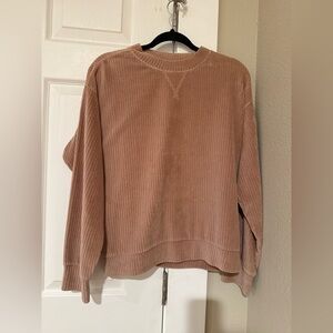 Women’s H&M beige colored long sleeve. Size small
